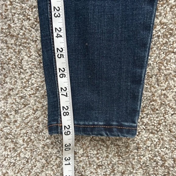 Maurices Mid-rise Distressed Skinny Blue Jeans Denim stretch Medium 8 - Picture 6 of 7